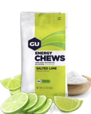 GU Energy Chews Salted Lime
